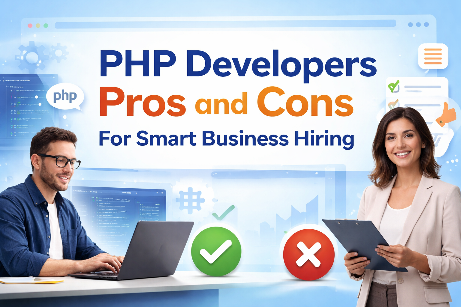 PHP Developers Pros And Cons For Smart Business Hiring